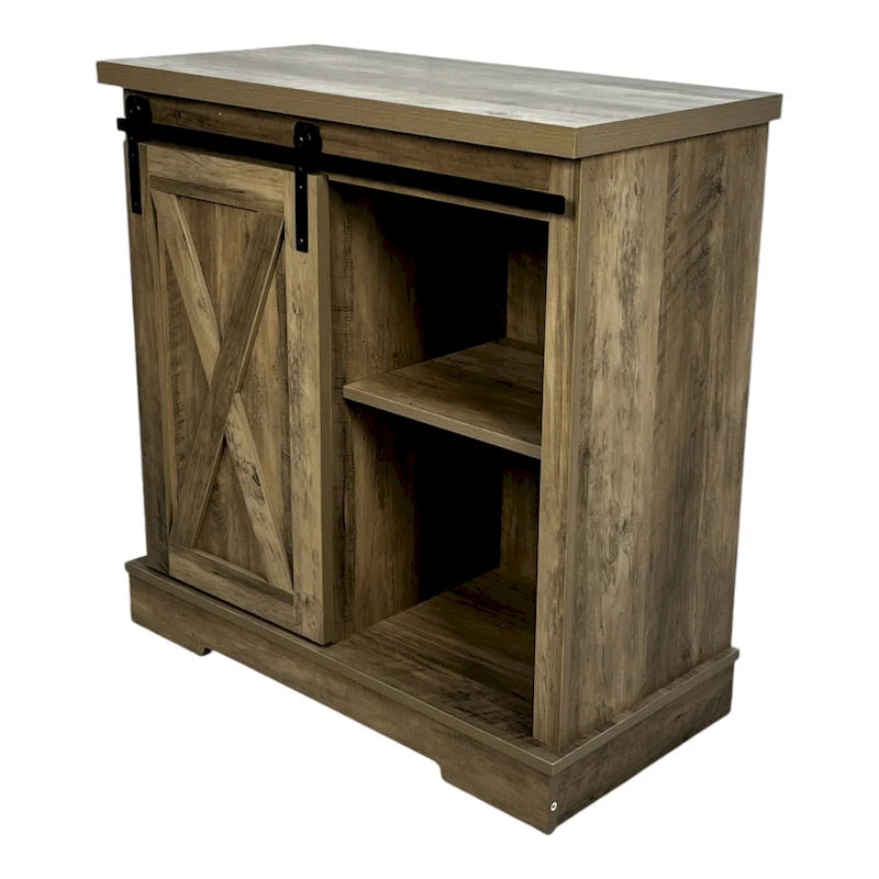 Credenza da Buffet per Sala da Pranzo, Stile Rustico, con Mobile Contenitore per Salotto, Angolo Caffè, Cucina, Facile da Montare e Pulire
