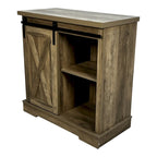 Credenza da Buffet per Sala da Pranzo, Stile Rustico, con Mobile Contenitore per Salotto, Angolo Caffè, Cucina, Facile da Montare e Pulire