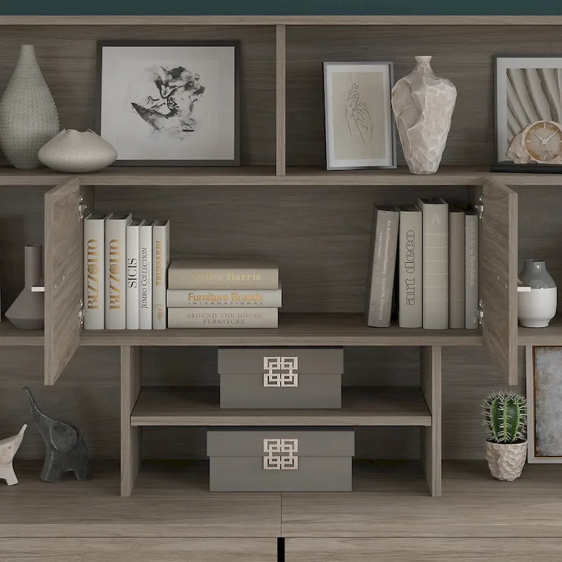 Alzata da Scrivania in Legno – Finitura Frassino / Espresso / Rovere / Noce, Per Utente Singolo