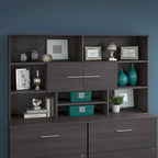 Alzata da Scrivania in Legno – Finitura Frassino / Espresso / Rovere / Noce, Per Utente Singolo