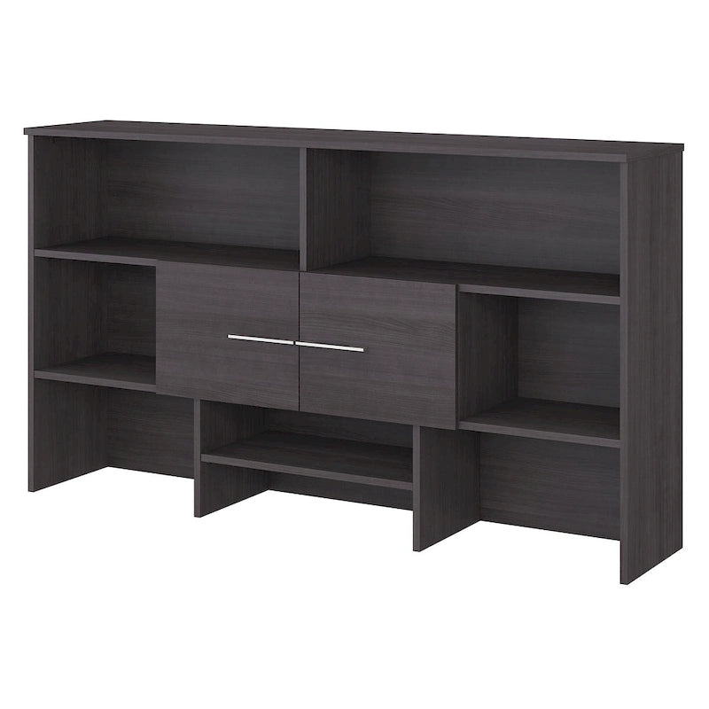 Alzata da Scrivania in Legno – Finitura Frassino / Espresso / Rovere / Noce, Per Utente Singolo