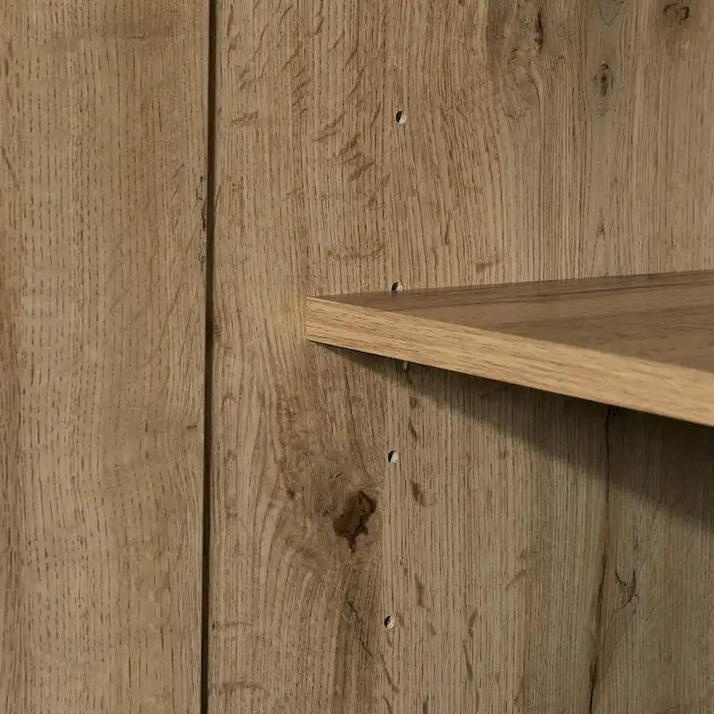 Credenza effetto legno di quercia, stile contemporaneo, Home Office per 1 persona