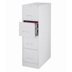 Classificatore verticale commerciale Hirsh a 4 cassetti, profondo 26,5 pollici, formato Letter