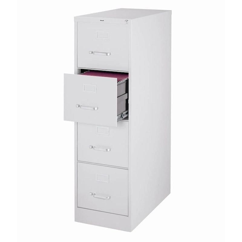 Classificatore verticale commerciale Hirsh a 4 cassetti, profondo 26,5 pollici, formato Letter