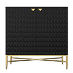 Credenza/Madia a 2 ante nera/blu/verde/bianca, montaggio in 2 persone