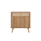 Thelma KD Rattan Mobiletto 1 Cassetto 2 Ante