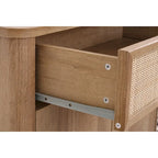 Thelma KD Rattan Mobiletto 1 Cassetto 2 Ante
