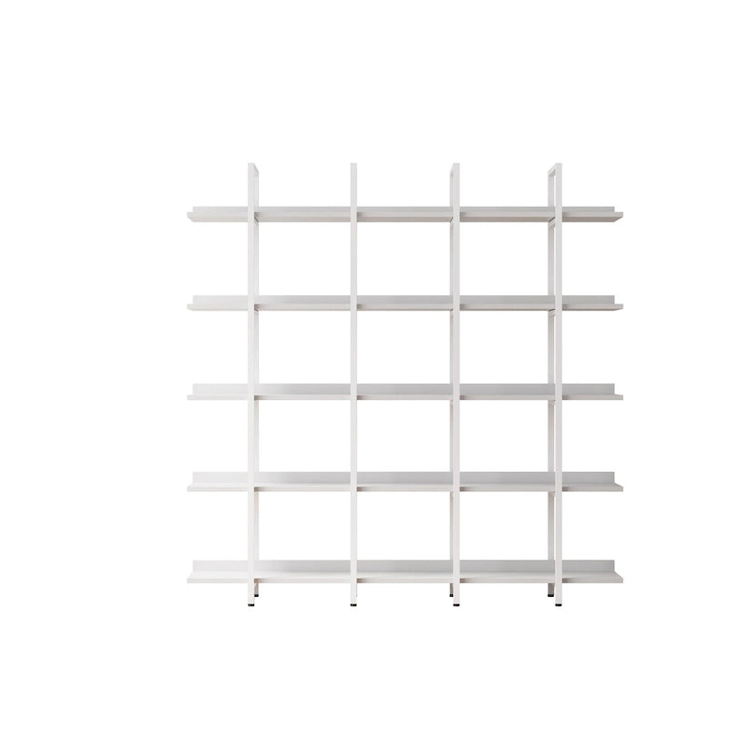 Scaffale in Stile Industriale Vintage con Struttura in Metallo