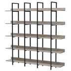 Scaffale in Stile Industriale Vintage con Struttura in Metallo