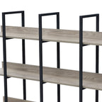 Scaffale in Stile Industriale Vintage con Struttura in Metallo
