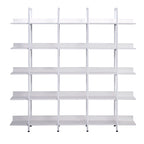 Scaffale in Stile Industriale Vintage con Struttura in Metallo