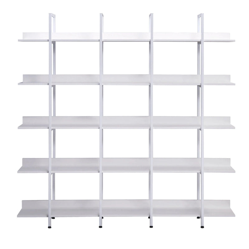 Scaffale in Stile Industriale Vintage con Struttura in Metallo