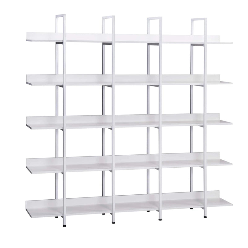 Scaffale in Stile Industriale Vintage con Struttura in Metallo