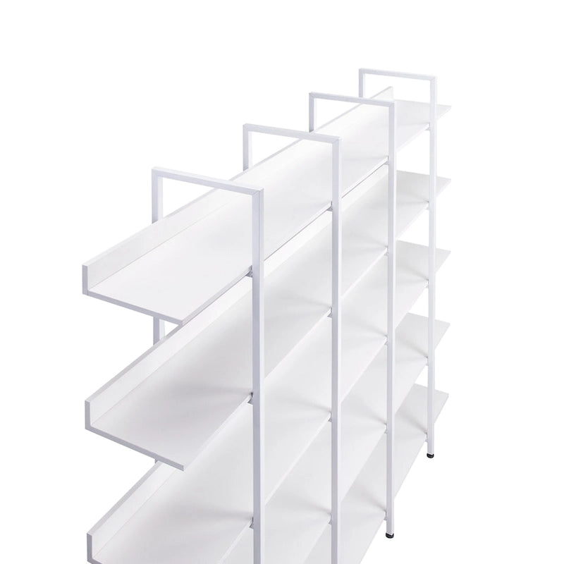 Scaffale in Stile Industriale Vintage con Struttura in Metallo