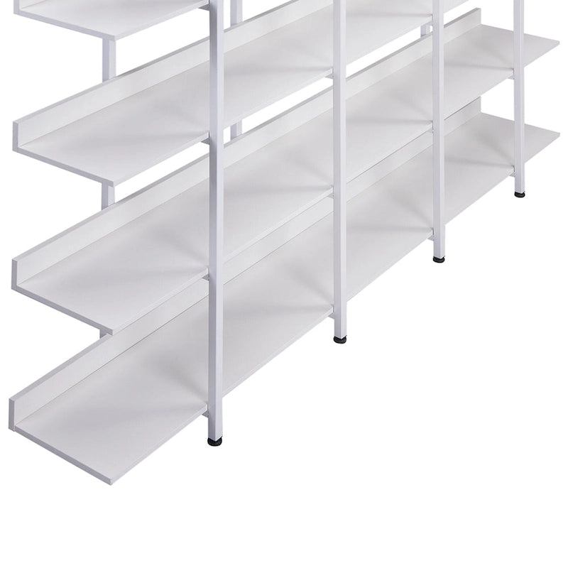 Scaffale in Stile Industriale Vintage con Struttura in Metallo