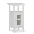 WYNDENHALL Normandy 30 inch H x 15 inch W Floor Storage Bath Cabinet - 15 W x 14 D x 30 H - 15 W x 14 D x 30 H
