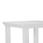Mobiletto alto a un'anta con vetro temperato, bianco, Per 1 persona – 38,1 cm L × 35,5 cm P × 76,2 cm H