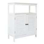 31.5  FCH Two-Door Bathroom Cabinet White