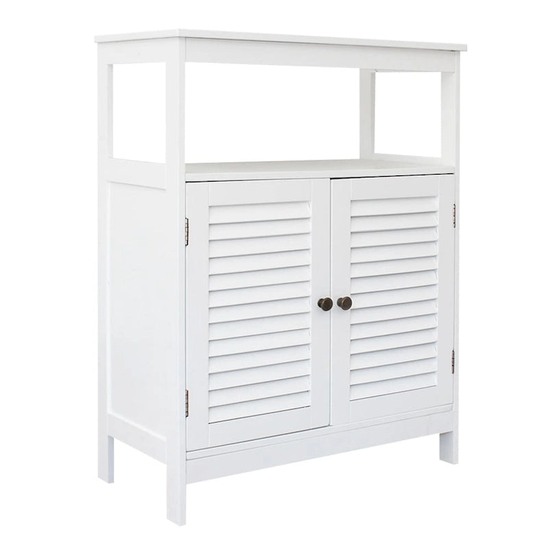 31.5  FCH Two-Door Bathroom Cabinet White