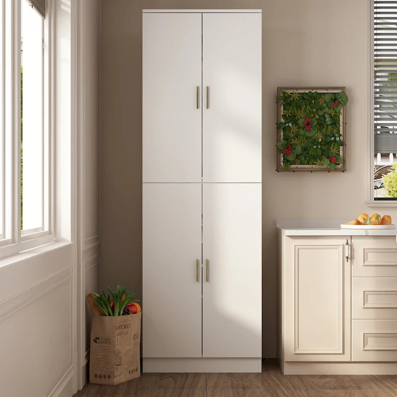 70.9 H Buffet Storage Cabinet Adjustable Shelf