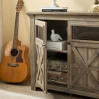 38 Vetrina grande/credenza a 2 ante in stile rustico - N/D
