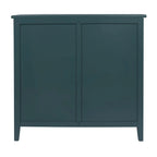 Mobile contenitore a 3 cassetti in rattan, Grigio/Verde/Blu, Montaggio da parte di una sola persona