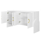 Armadietto multiuso 86 cm H con ripiani regolabili, colore Bianco/Nero/Blu scuro, montaggio 1 persona