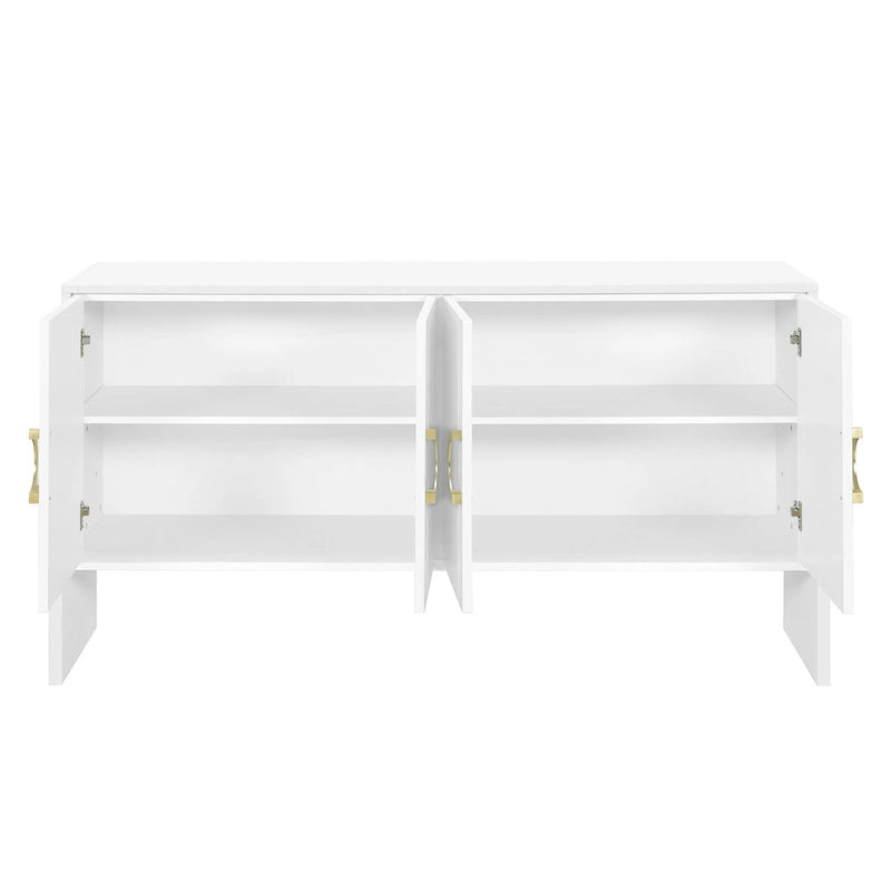 Armadietto multiuso 86 cm H con ripiani regolabili, colore Bianco/Nero/Blu scuro, montaggio 1 persona