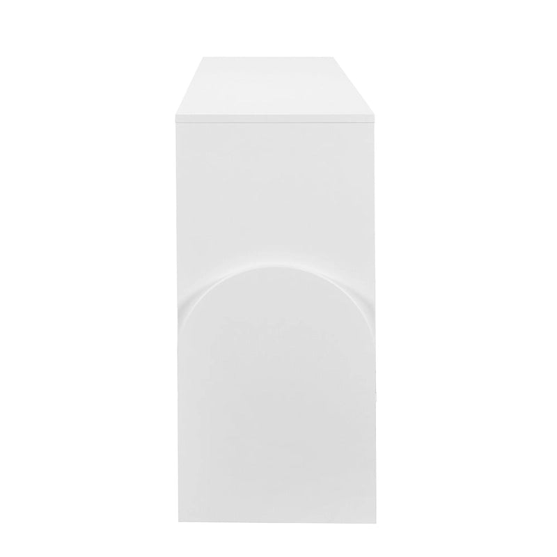 Armadietto multiuso 86 cm H con ripiani regolabili, colore Bianco/Nero/Blu scuro, montaggio 1 persona