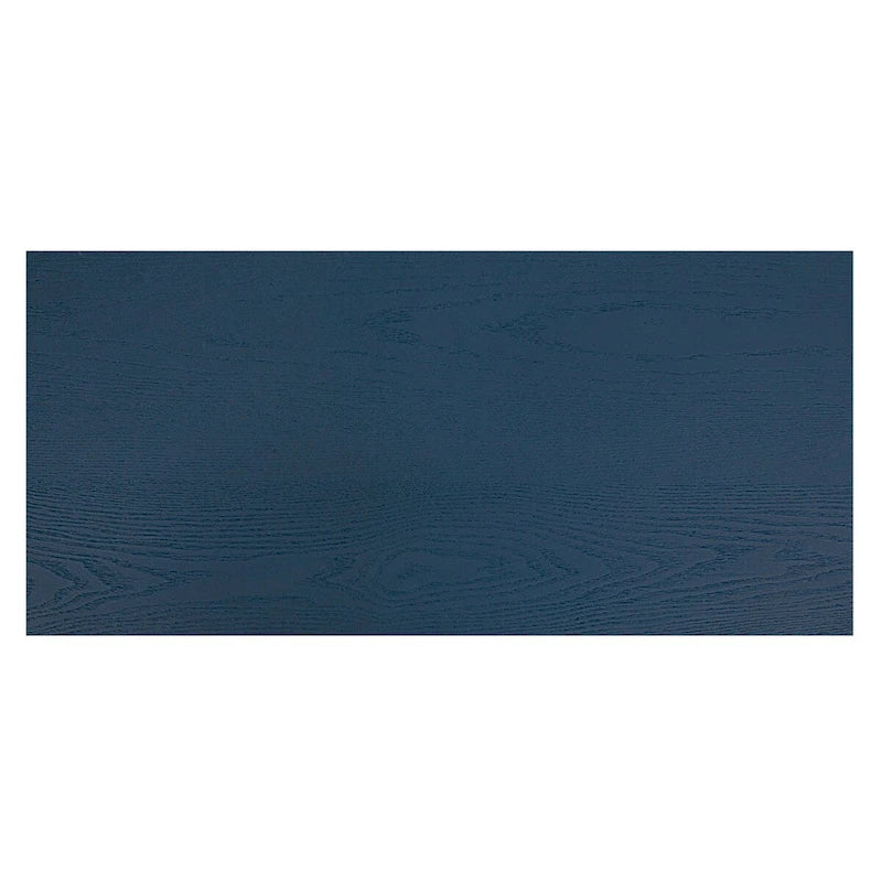 Credenza/Mobile Buffet in impiallacciatura di legno blu/nero – Singola, 34"L×15,5"P×31,9"H