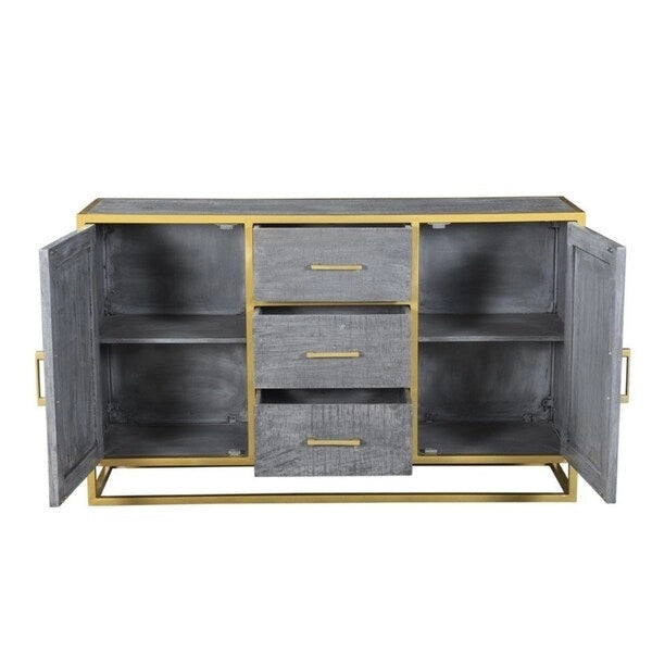 Credenza a Buffet Raven in Legno di Mango