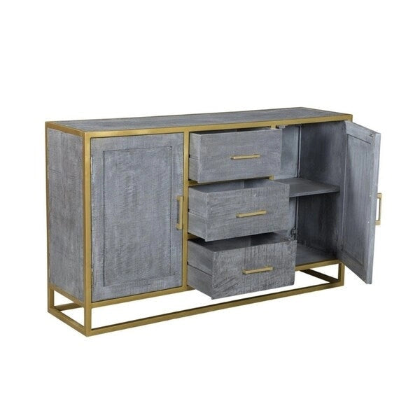 Credenza a Buffet Raven in Legno di Mango