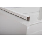 Armadietto classificatore verticale in metallo, 2 cassetti, utente singolo, bianco/nero
