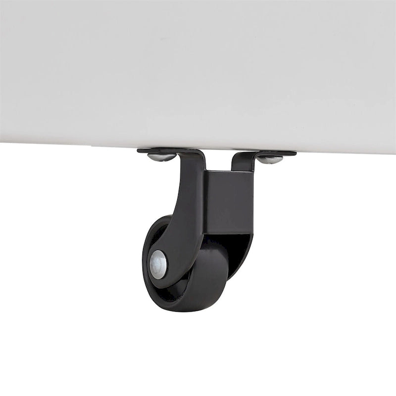 Mobiletto d'Appoggio Brown 2 Ante con Motivo a Raggi, Stile Art Déco