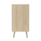 Comodino in Rattan a 3 Cassetti, Singolo, Blu/Verde/Naturale/Noce/Nero