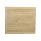 Comodino beige a 3 cassetti, per utente singolo, legno naturale invecchiato, 61 cm (L) x 46 cm (P) x 66 cm (A)
