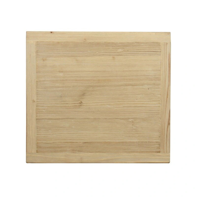 Comodino beige a 3 cassetti, per utente singolo, legno naturale invecchiato, 61 cm (L) x 46 cm (P) x 66 cm (A)