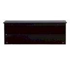 Appendiabiti da Parete Espresso con 8 Ganci, Scaffale Contenitore in Legno, 4 Persone